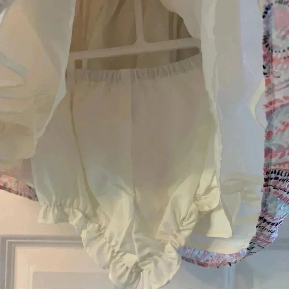 Laura Ashley London Baby Girl Dress Sz 18 Months Pink Paisley Diaper Cover NWT